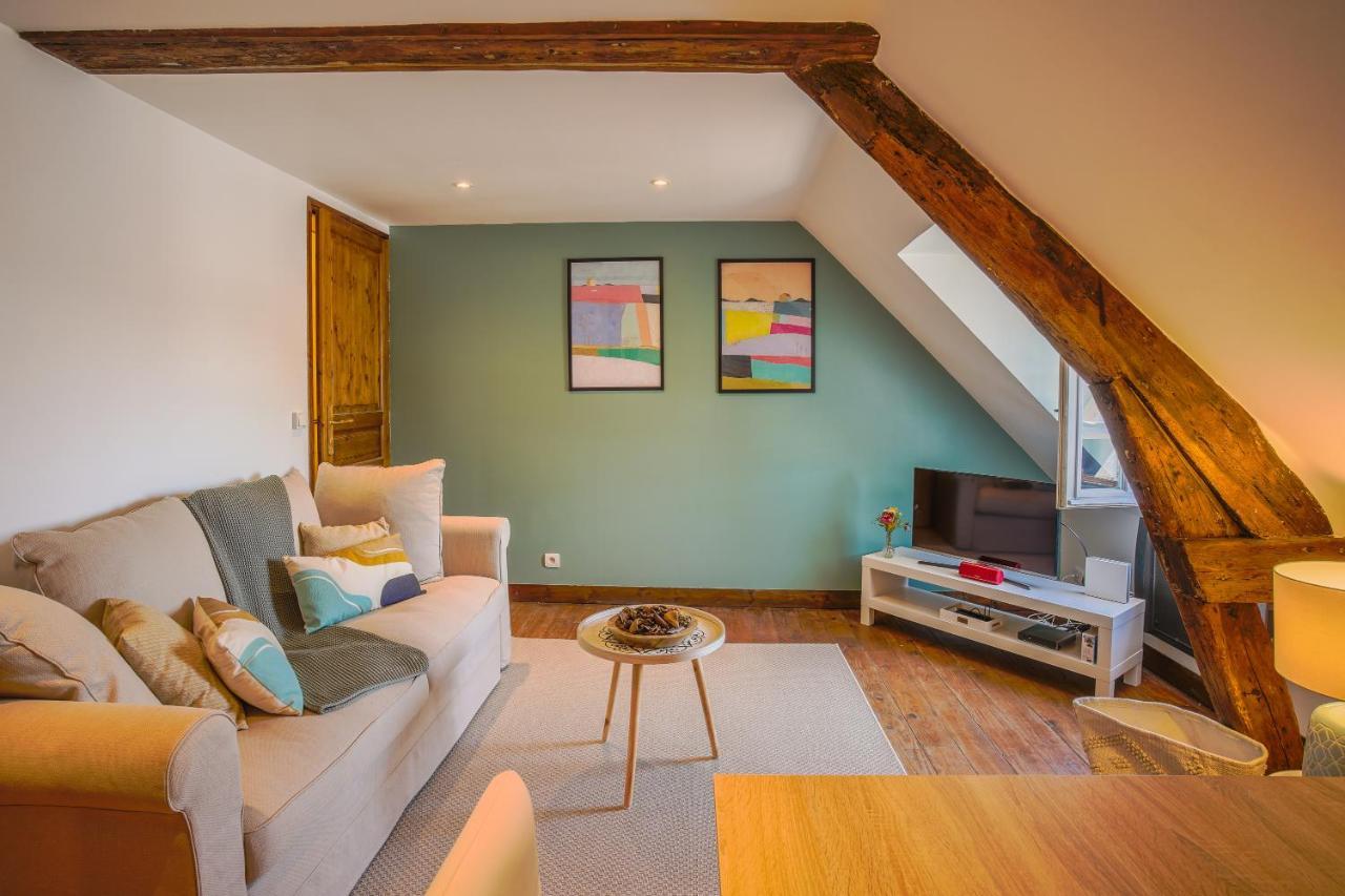 Le Nid De Bavole - Duplex De Charme Au Coeur D'Honfleur Bagian luar foto